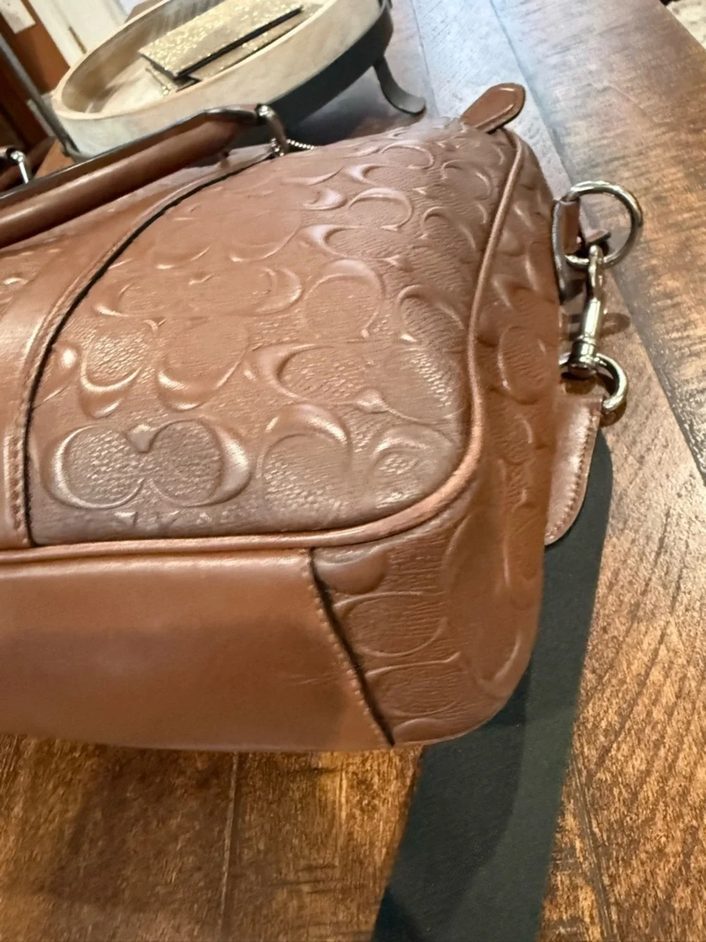 Coach Perry Logo Laptop Handbag